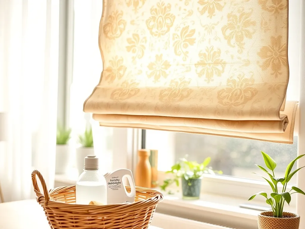 Jak prać rolety rzymskie? Praktyczny przewodnik krok po kroku