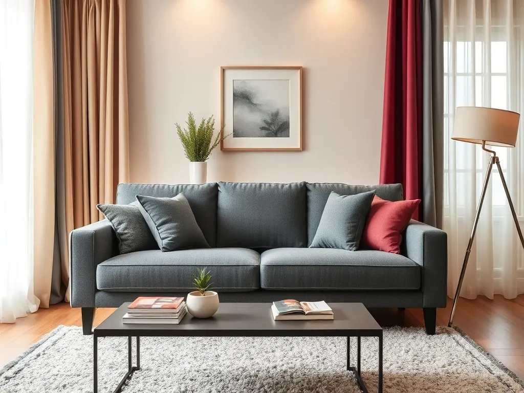 Jakie zasłony do szarej kanapy wybrać? Przewodnik po stylach i kolorach