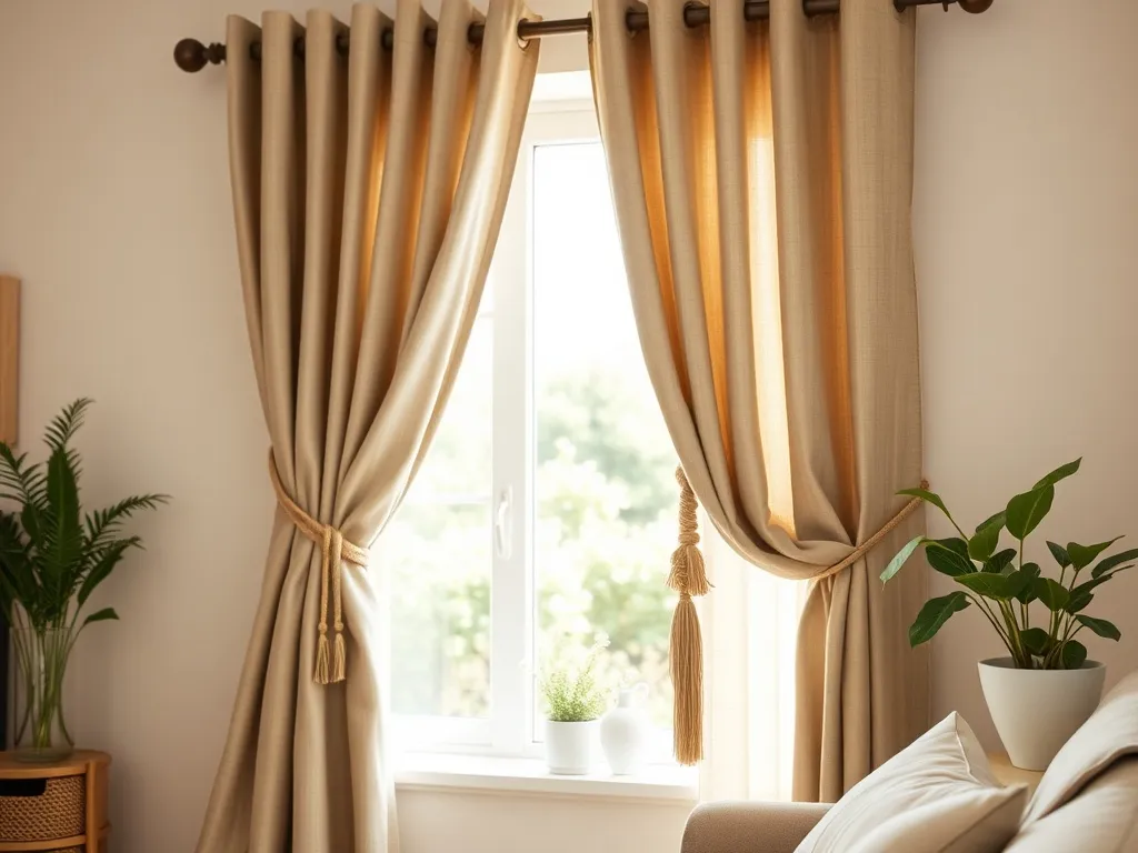 Za długie firanki: jak upiąć je bez szycia i z pomysłem?