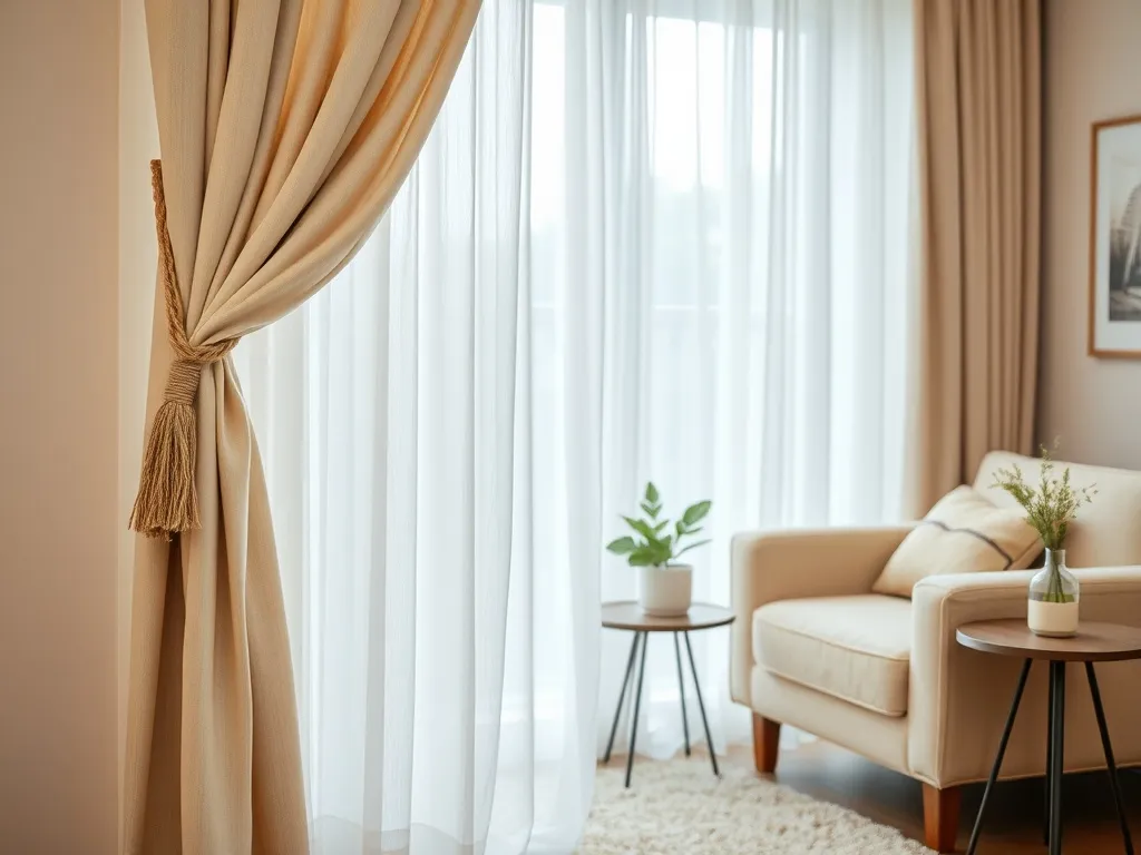Za długie firanki: jak upiąć je stylowo i praktycznie?
