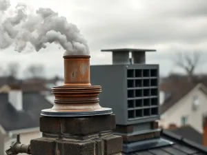 Dlaczego dym z komina cofa się do wentylacji?